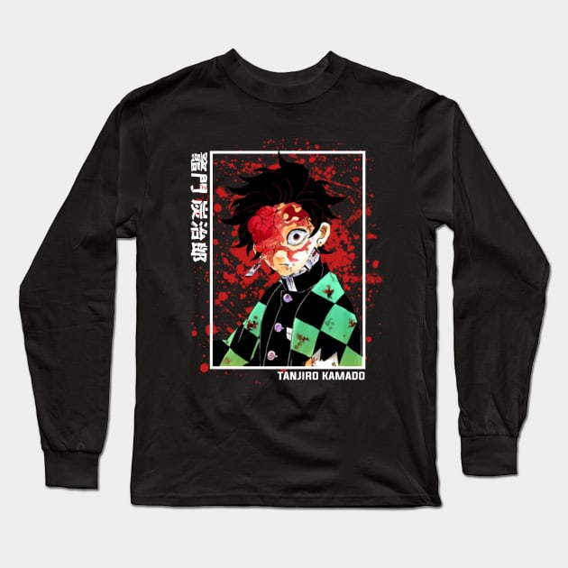 Tanjiro Kamado - Demon Slayer Long Sleeve T-Shirt by Otaku Emporium